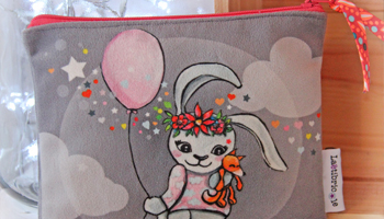 Les fournitures MPM s’allient au coupon Lapin fleurette par Laëtibricole