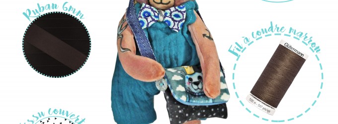 Fabriquez la peluche Ours Laëtibricole avec MPM !