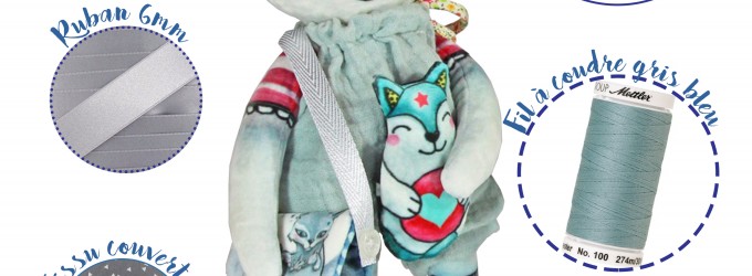 Fabriquez la peluche Louve Laëtibricole avec MPM !