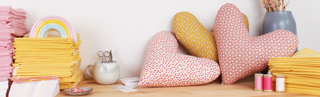 coussin coeur
