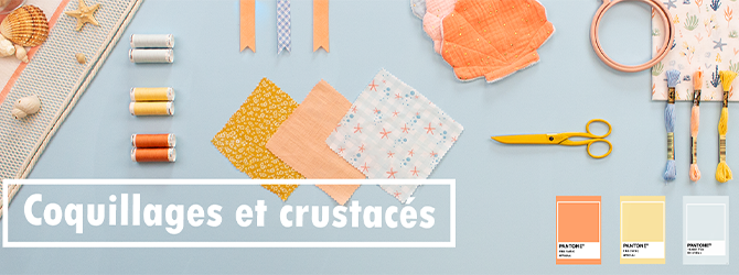 Bannière Blog Moodboard Coquillages et crustacés