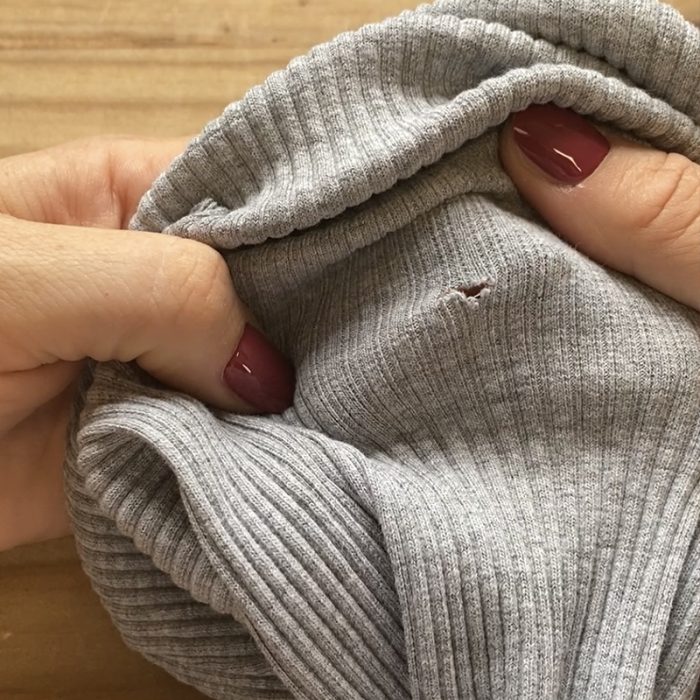 Réparer Un Trou Dans Un TeeShirt 2